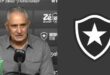 10 gols sofridos em 6 jogos: Tite sofre pressão de demissão no Botafogo