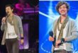 Harry Styles usa mesmo look da audição do “X-Factor” em show em Nova York