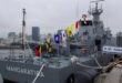 Marinha inaugura novo navio para proteção de plataformas de petróleo e gás