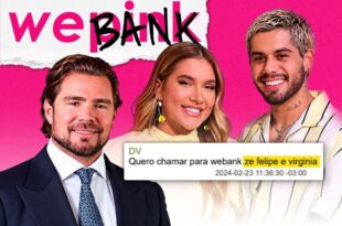 Vorcaro negociou R$ 25 milhões para Virginia e Zé Felipe divulgarem WeBank